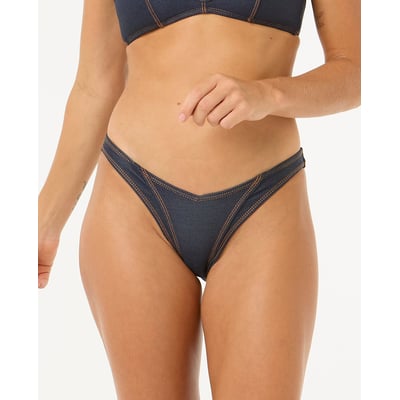 Bas de Maillot de bain taille haute Dalias DENIM RIP CURL