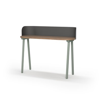 Bureau en mélamine et hêtre cérusée, Lino HERDASA