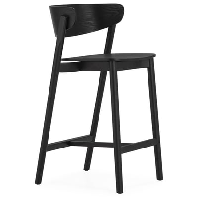 Tabouret haut en frêne massif RECOLLECTION