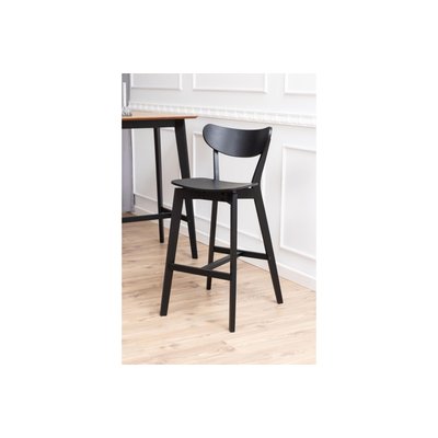 Tabourets de bar scandinaves en bois (lot de 2) - LETA HELLIN, DEPUIS 1862