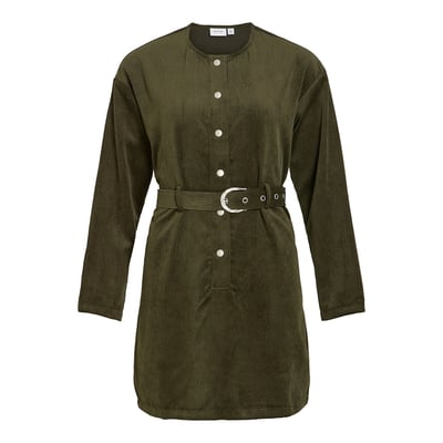 Robe courte en velours avec ceinture VILA