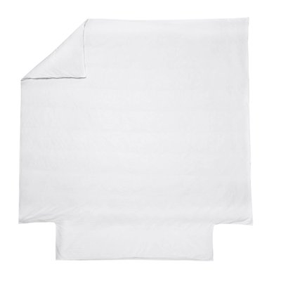 Housse de couette percale lavée - BOHEME BLANC DES VOSGES