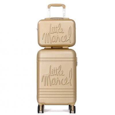 Lot valise cabine 55cm plus un vanity rigide LITTLE MARCEL