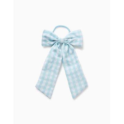 Élastique à Cheveux avec Nœud Vichy Long ZIPPY