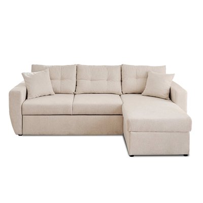 Canapé d'Angle Convertible en Tissu 4 places - ASTORIA LISA DESIGN