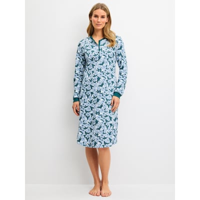 manches longues Coton MIDNIGHT FLOWERS CALIDA
