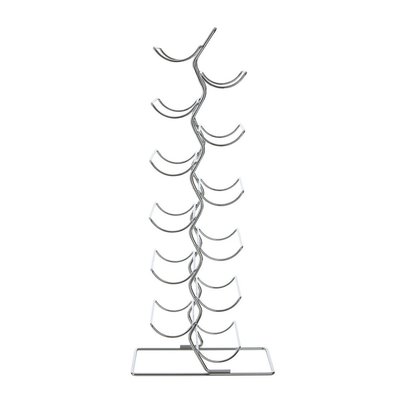 12-Bottle Wine Rack in Chrome SO'HOME