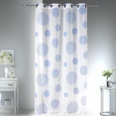 Voilage En Etamine Impression Argent HOME MAISON