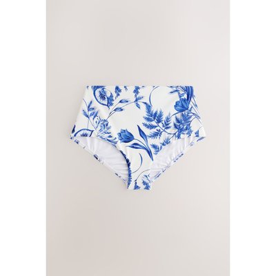Bas de bikini à côtés froncés taille haute NEXT