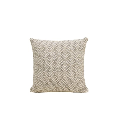 housse de coussin en Jacquard au motif géométrique texturé EREBUS MADURA