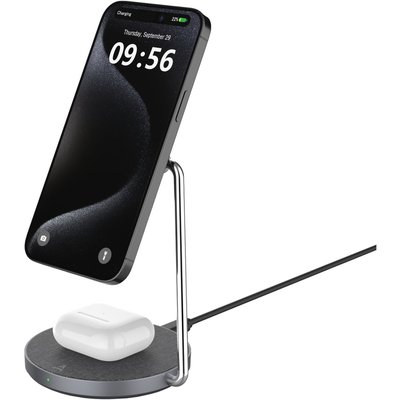 Chargeur induction 2 en 1 MagSafe / Qi2 ADEQWAT