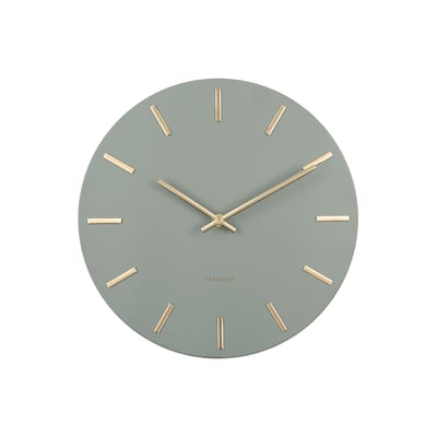 Horloge Murale Acier CHARM KARLSSON