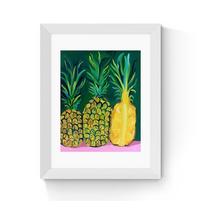 Pineapples by Alice Straker EAST END PRINTS