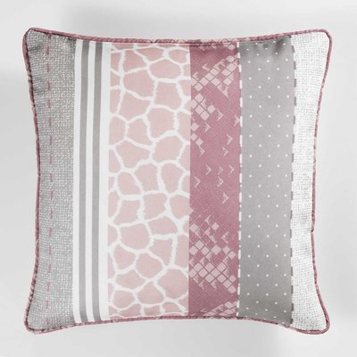 Coussin Passepoil polyester imprime Modele Serpentine DOUCEUR D'INTÉRIEUR