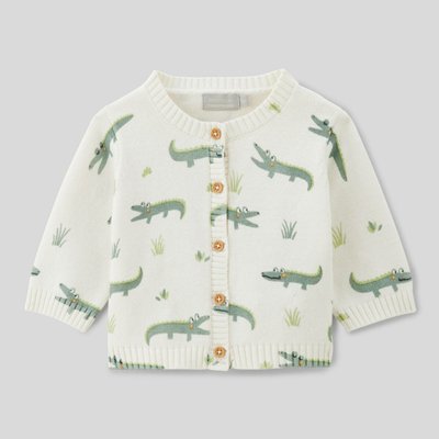 Cardigan à manches longues imprimé MONOPRIX