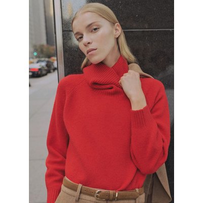 Pull-over maille col roulé MANGO