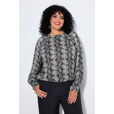 Chemisier motif peau de serpent ULLA POPKEN
