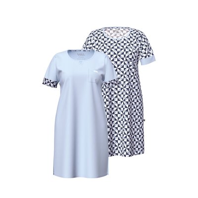 Lot de 2 chemises de nuit / T-shirts longs ULLA POPKEN