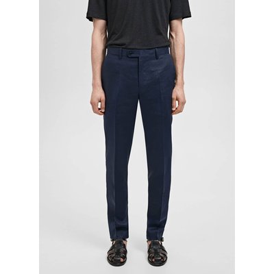 Pantalon costume 100% lin slim fit MANGO MAN