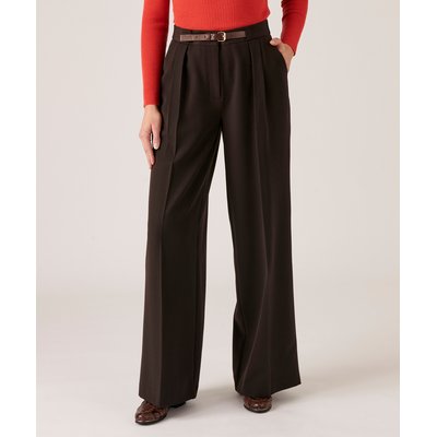 Pantalon large avec ceinture DAMART