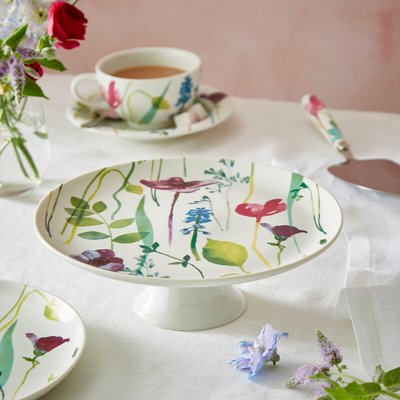 Water Garden Footed Cake Stand PORTMEIRION