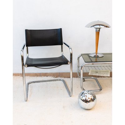Fauteuil en cuir Jakob N°166 - Bon état DEBONGOUT