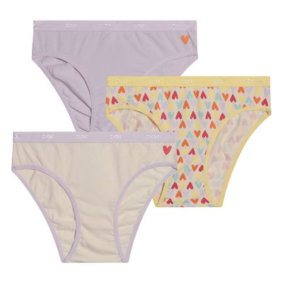 Lot de 3 slips Pocket Coton DIM