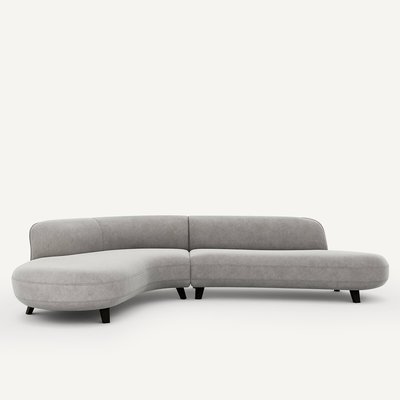 Divano angolare velluto stonewashed, Rosebury AM.PM