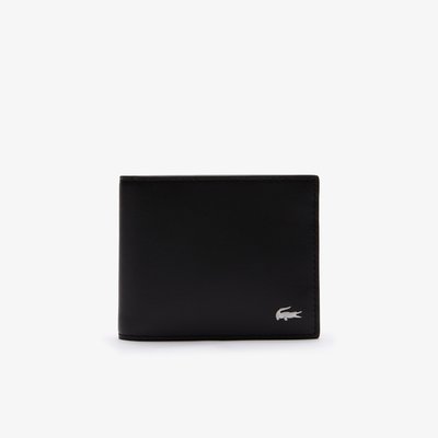 Portefeuille Fitzgerald en cuir embossé LACOSTE