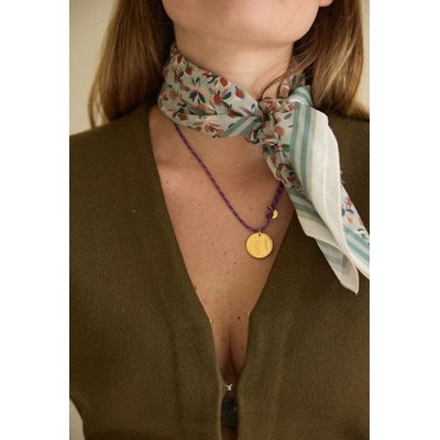 Petit foulard en coton, BLOOM GABRIELLE PARIS