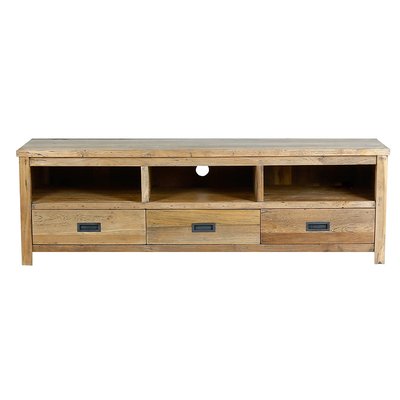 Meuble TV en bois de teck recyclé 160 cm  CARGO BERAH GETAH