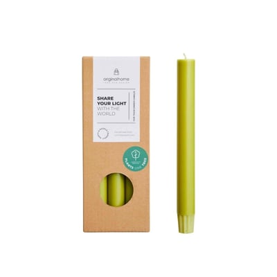Set de 10 bougies cierges 20 cm ORIGINALHOME