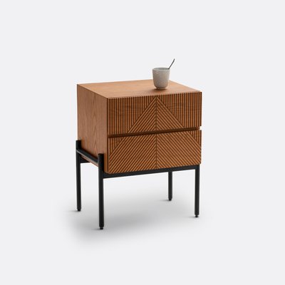 Mesita de noche con 2 cajones, Lodge LA REDOUTE INTERIEURS
