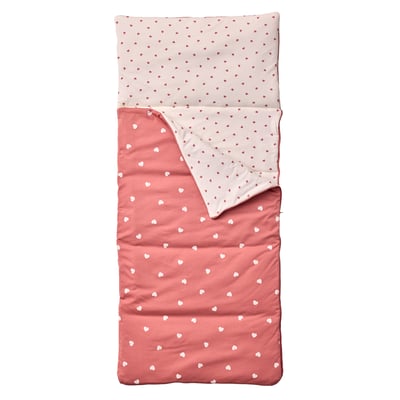 Sac de couchage coton coeur VERTBAUDET