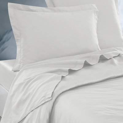Parure drap plat + 2 taies 65x65 cm SOFT PERCALE SENSEI MAISON