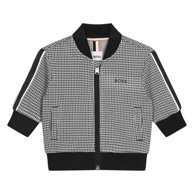 Cardigan pied-de-poule BOSS KIDSWEAR