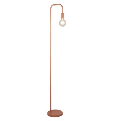 Industrial Floor Lamp With Exposed Bulb SO'HOME