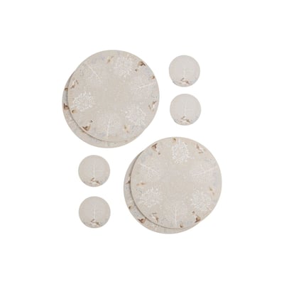 Set de table et sous-verre, lot 4 NEXT