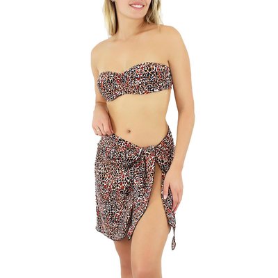 Paréo court Lycra Tanza LAURA BY JANINE ROBIN