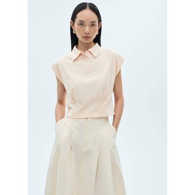 Polo coton manches courtes MANGO