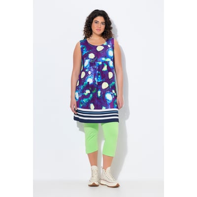 Robe en jersey imprimé, sans manches ULLA POPKEN