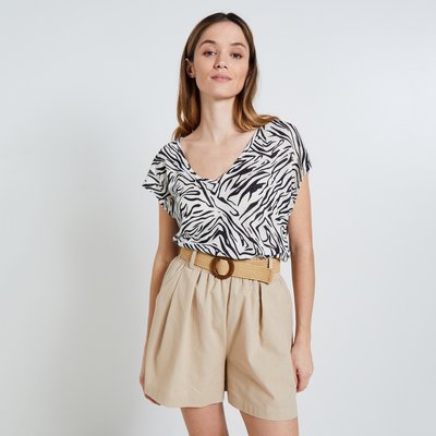 Tshirt viscose et lin GRAIN DE MALICE