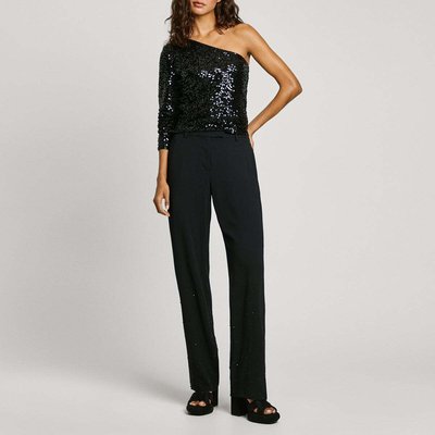 Haut Asymétrique À Sequins PEPE JEANS