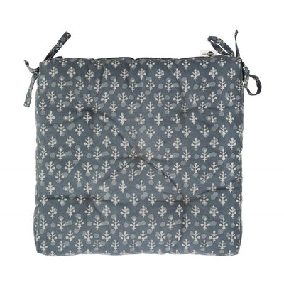 Coussin de chaise coton imprimé MADAM STOLTZ