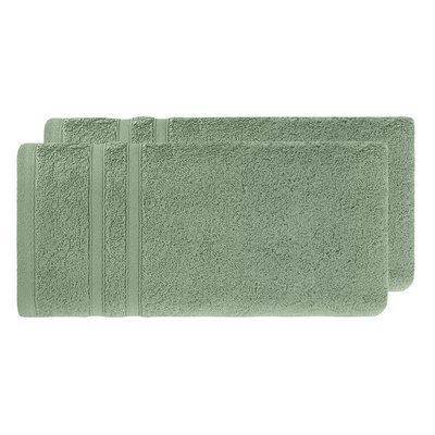 Lot de 2 serviettes en coton biologique 520 g/m² BIO ORGANIKA SENSEI MAISON