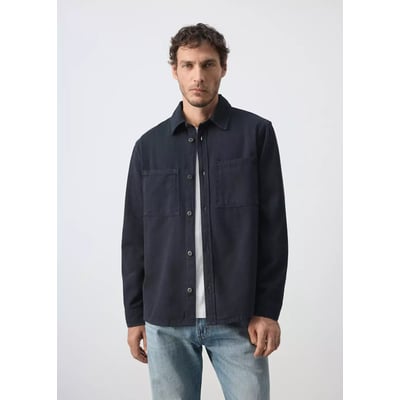 Surchemise en jean poches MANGO MAN