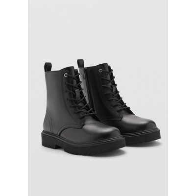 Bottines cuir lacets MANGO KIDS