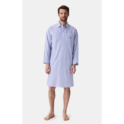 Chemise Grand-Père en coton, Rayure ARTHUR