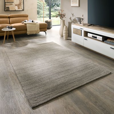 Tapis UNI en laine tufté main dans des couleurs douces THEKO
