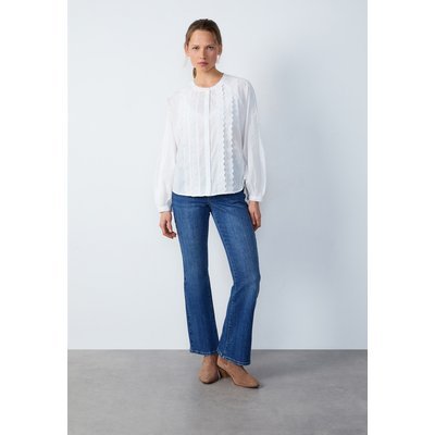 Chemise manches longues volants OMBRELLE BROD ETAM